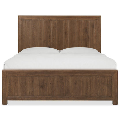 Driftwood California King Panel Bed