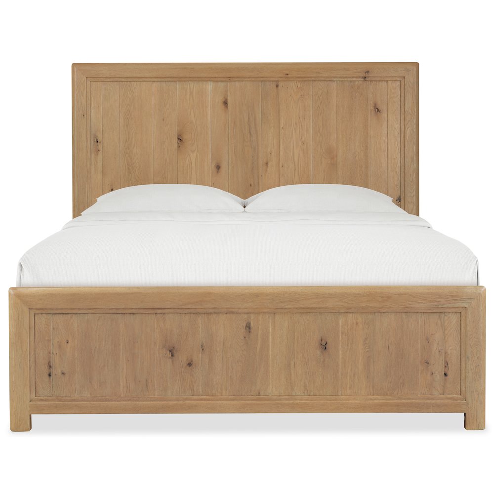 Driftwood King Panel Bed