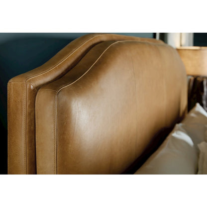 Driftwood King Upholstered Bed