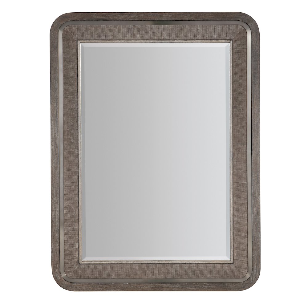 Modern Mood Raffia Landscape Mirror