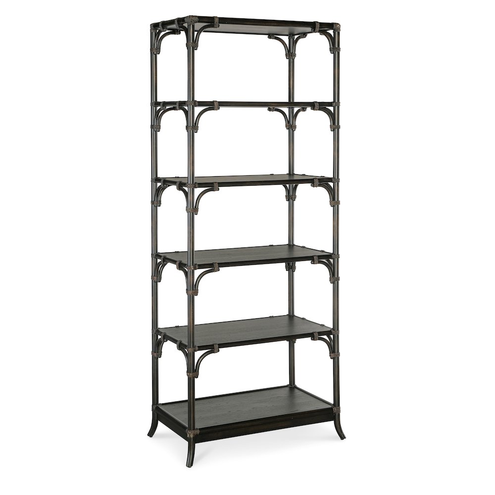 Retreat Pole Rattan Bookcase