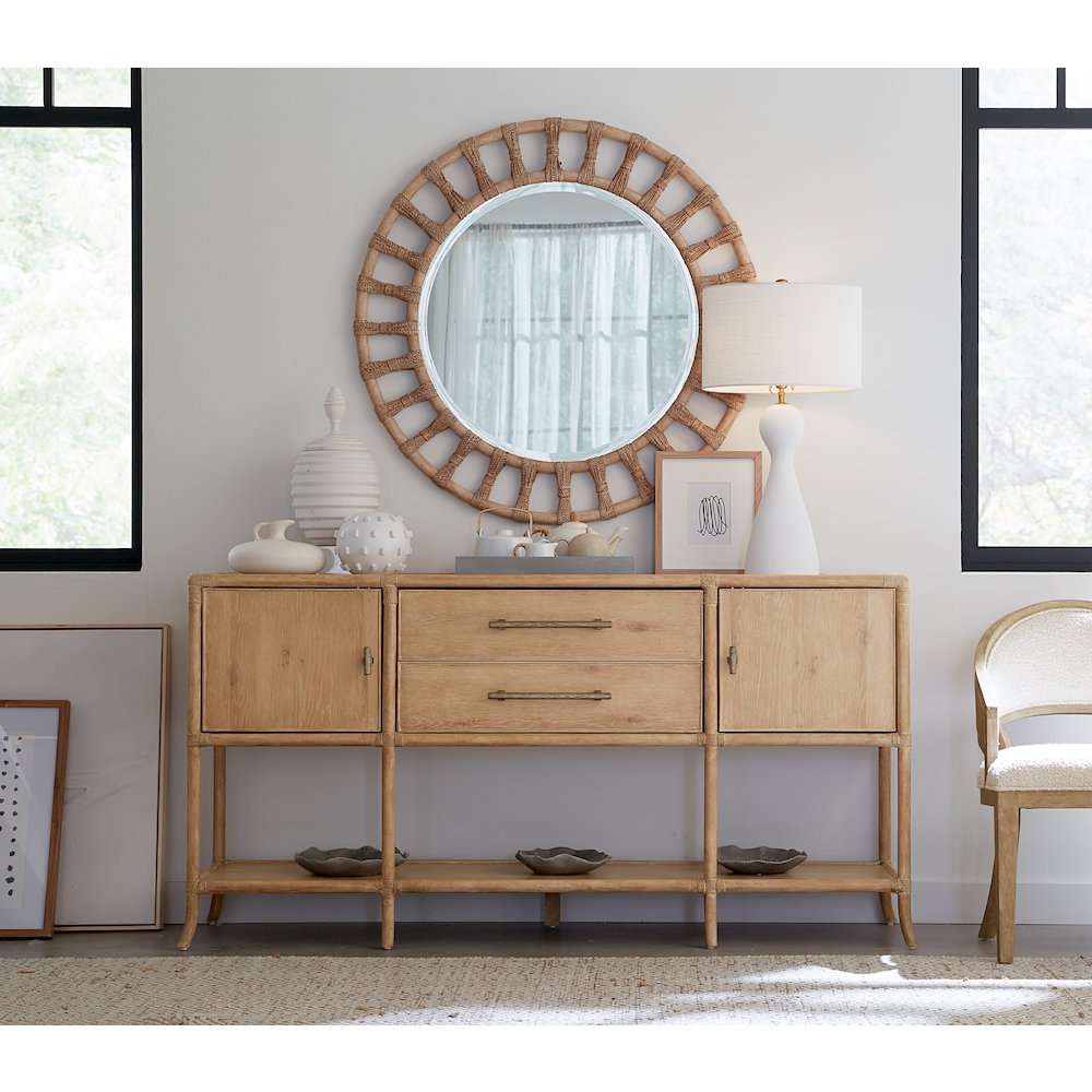 Retreat Pole Rattan Sideboard