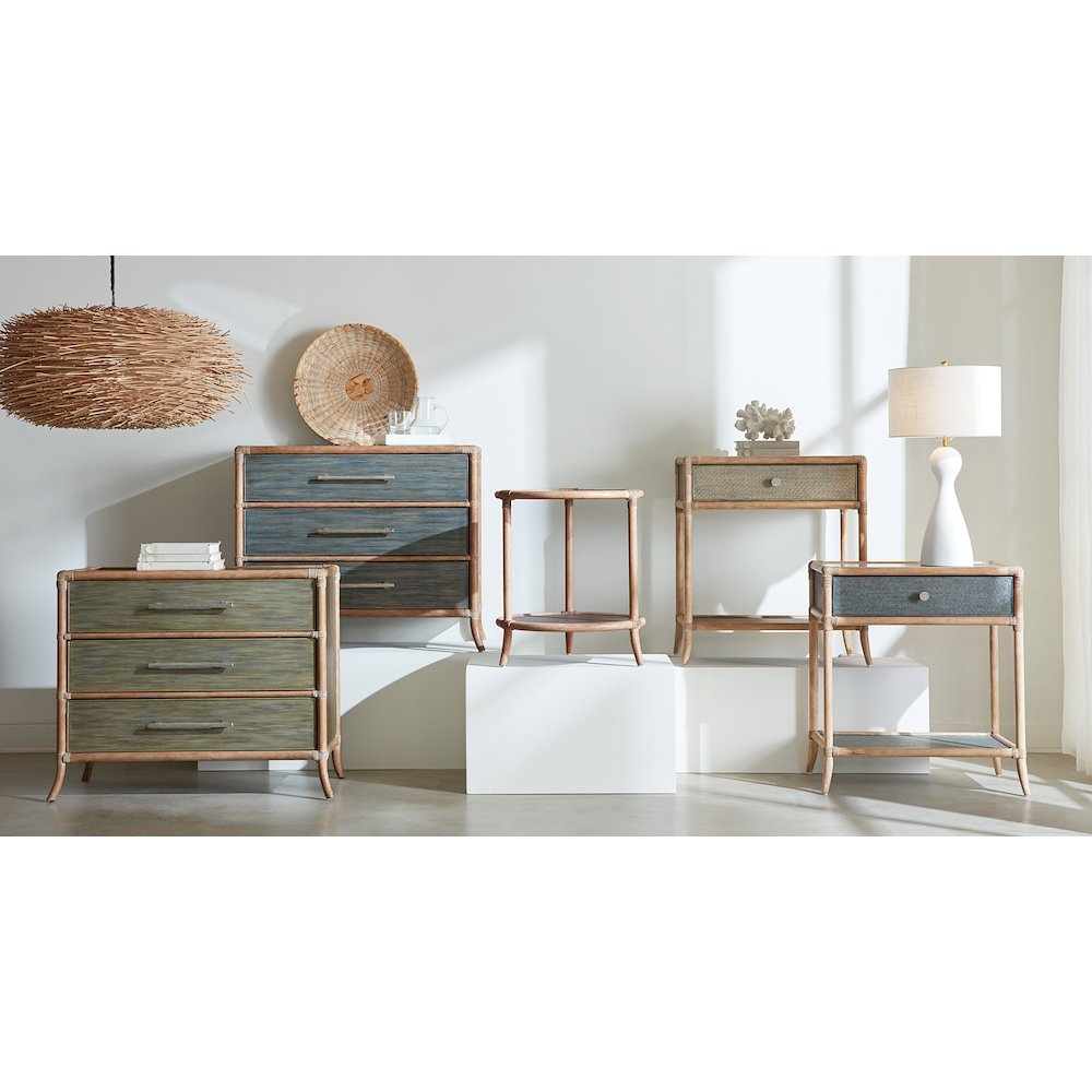 Retreat Raffia End Table