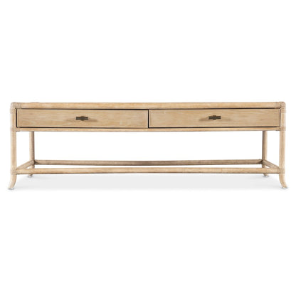 Retreat Pole Rattan Cocktail Table