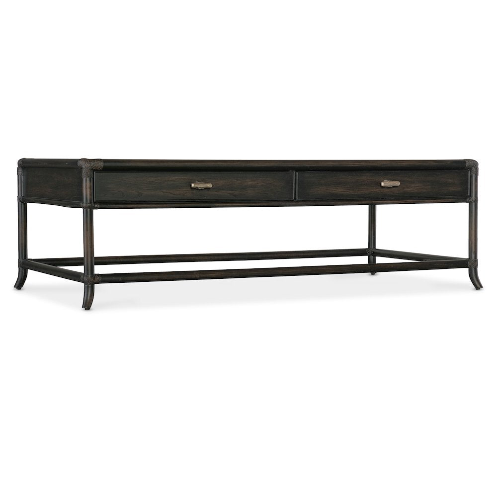 Retreat Pole Rattan Cocktail Table