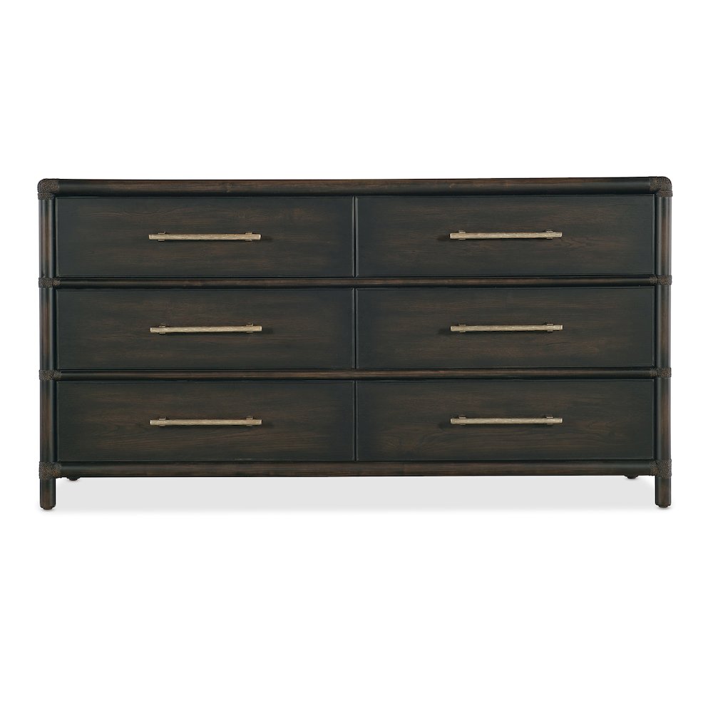 Retreat Pole Rattan Dresser