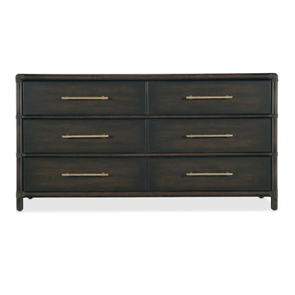 Retreat Pole Rattan Dresser