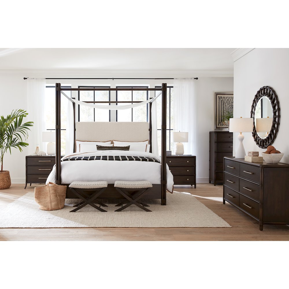 Retreat Pole Rattan Dresser