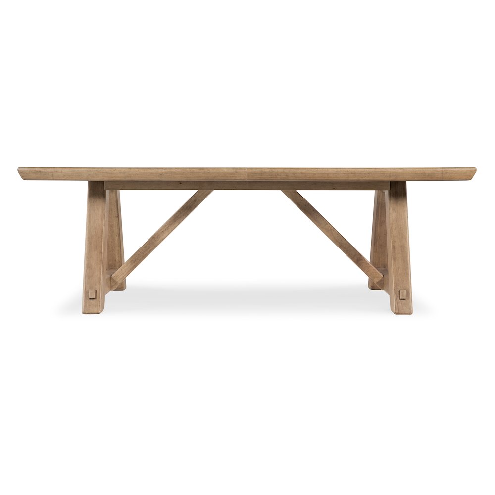 Vineyard Row Rectangle Dining Table with Two 20-inch Leaves