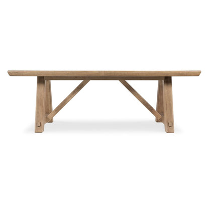 Vineyard Row Rectangle Dining Table with Two 20-inch Leaves