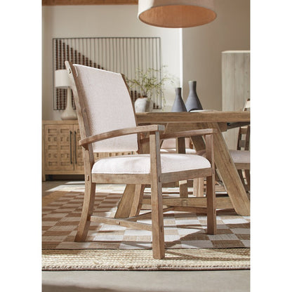 Vineyard Row Post Back Upholstered Arm Chair