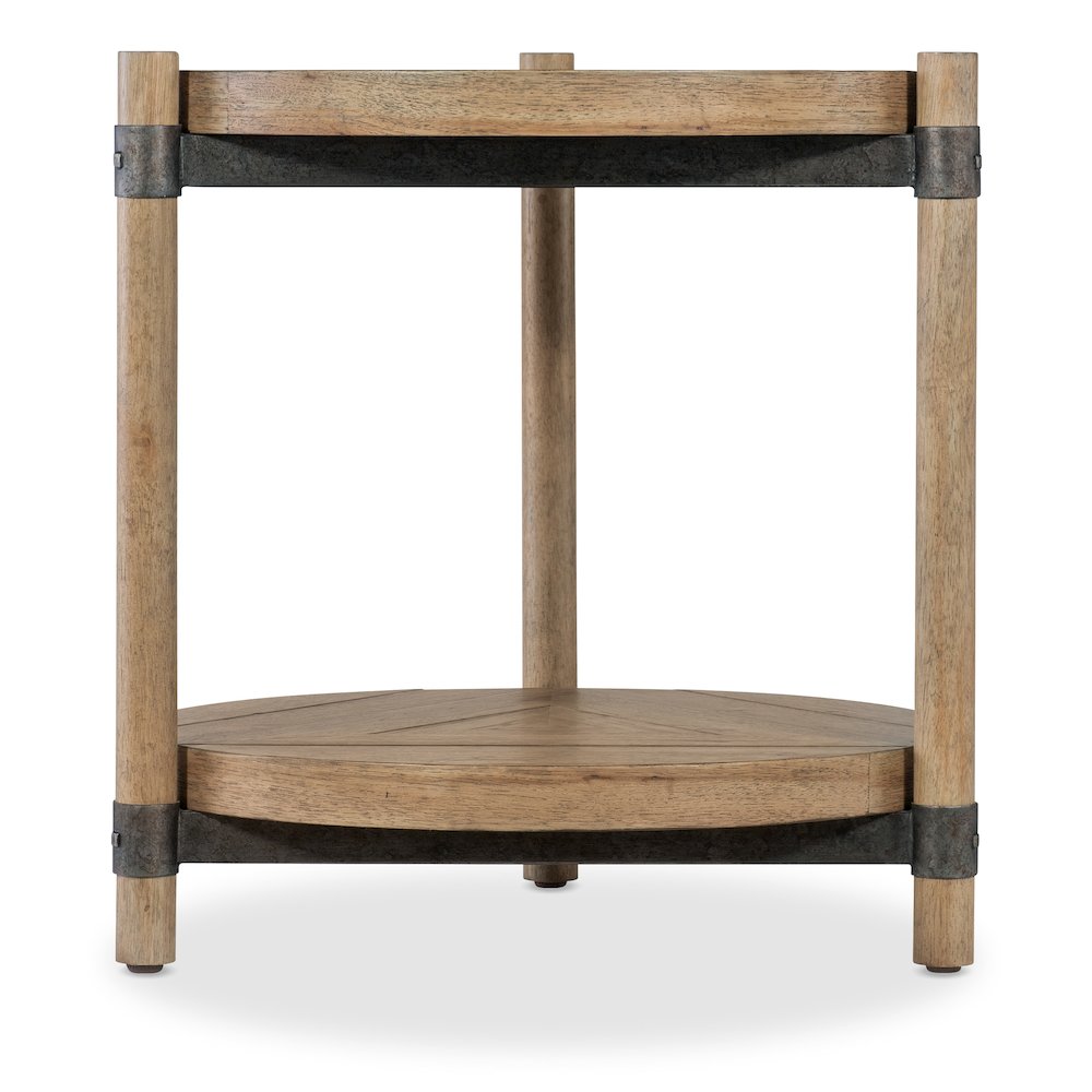 Vineyard Row Round End Table