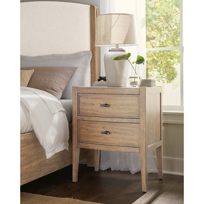 Vineyard Row Two Drawer Nightstand