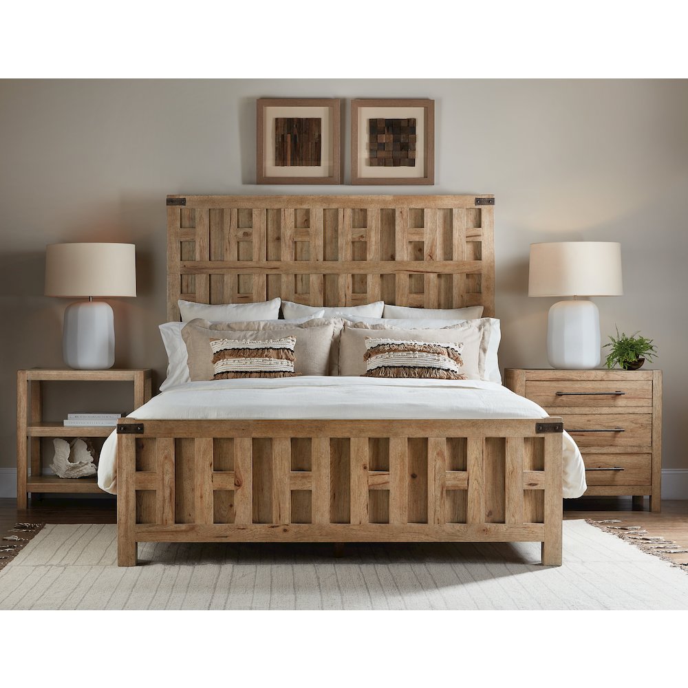 Vineyard Row Three-Drawer Nightstand
