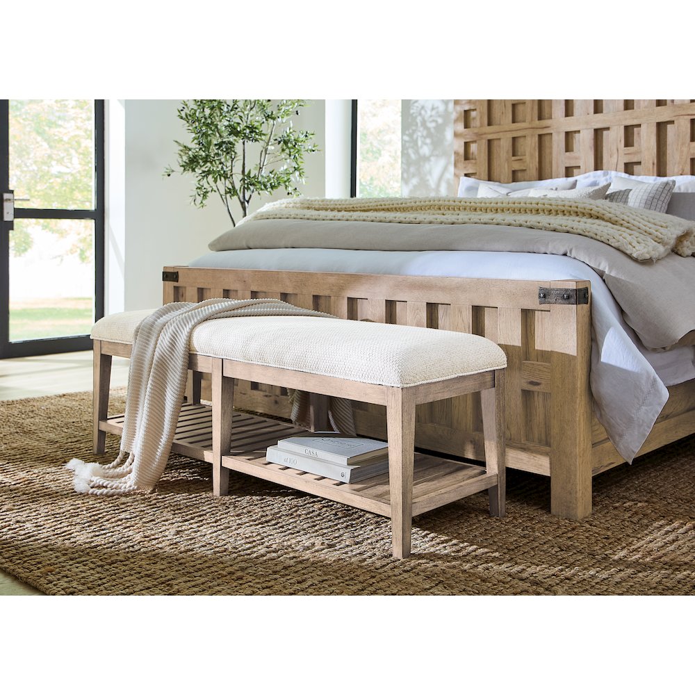 Vineyard Row Bed Bench