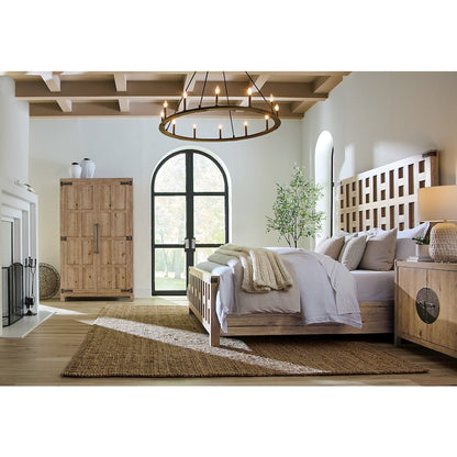 Vineyard Row California King Panel Bed