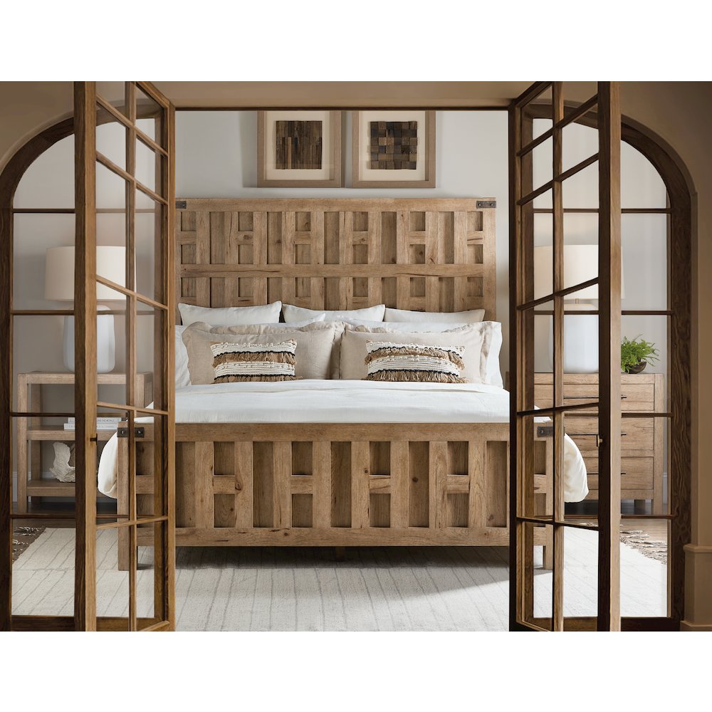 Vineyard Row California King Panel Bed