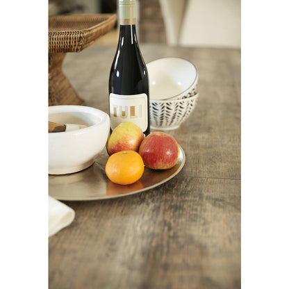 La Grange Le Vieux 86in Double Pedestal Table with 2-18in Leaves