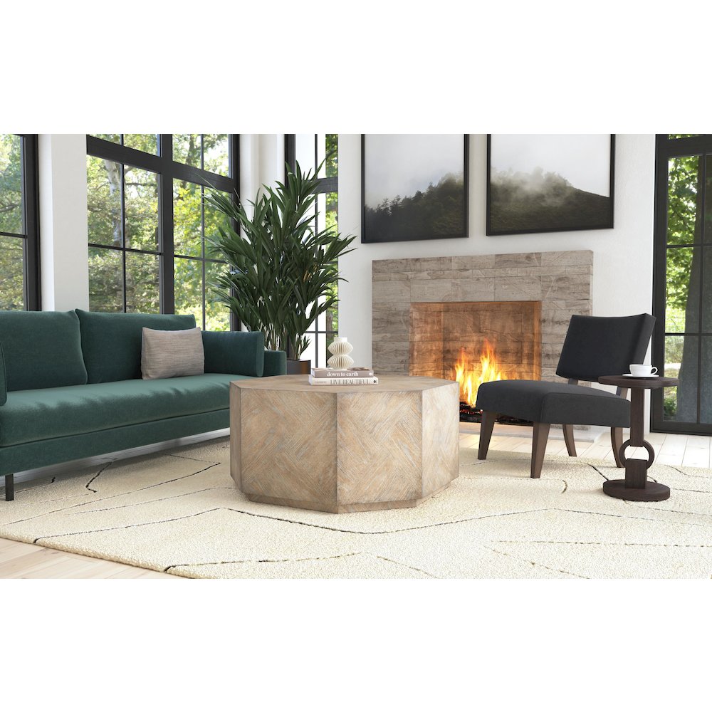Commerce & Market Round Side Table