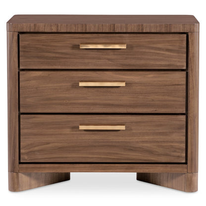 Eleana Three Drawer Nightstand
