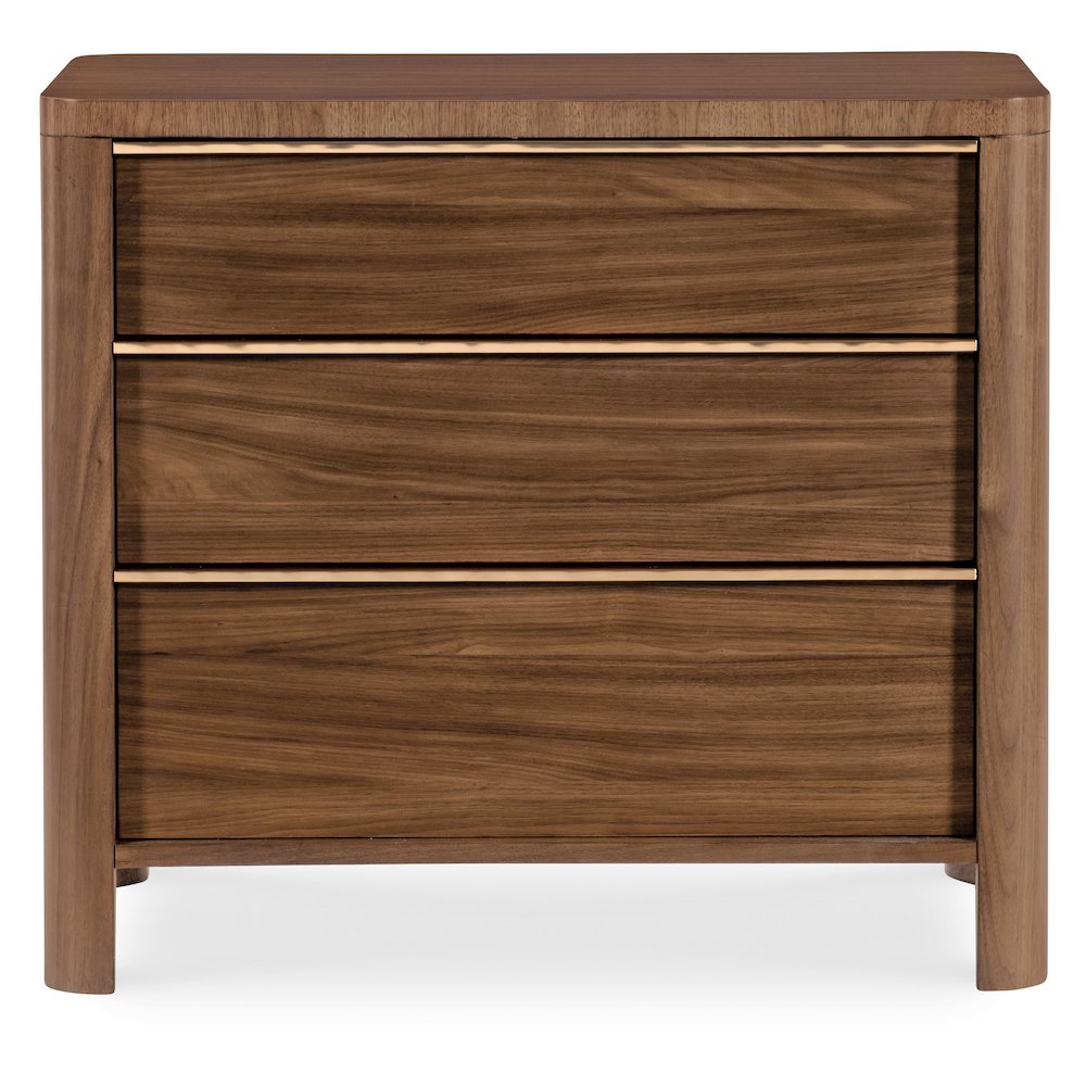 Eleana Three Drawer Nightstand