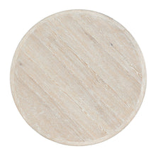 Serenity Bahari Round Cocktail Table in White Wood by Hooker Furniture