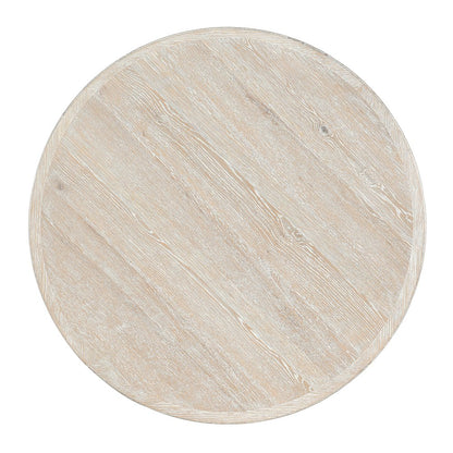 Serenity Bahari Round Cocktail Table in White Wood by Hooker Furniture