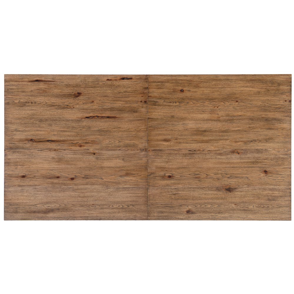 Hooker Furniture Big Sky Veneers and Solid Wood Table in Brown