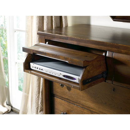 Hooker Furniture Archivist 5 Drawer Dresser in Pecan