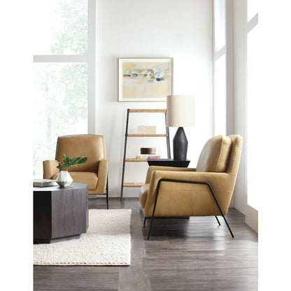 Amette Metal Frame Club Chair