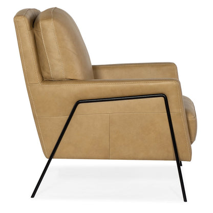 Amette Metal Frame Club Chair