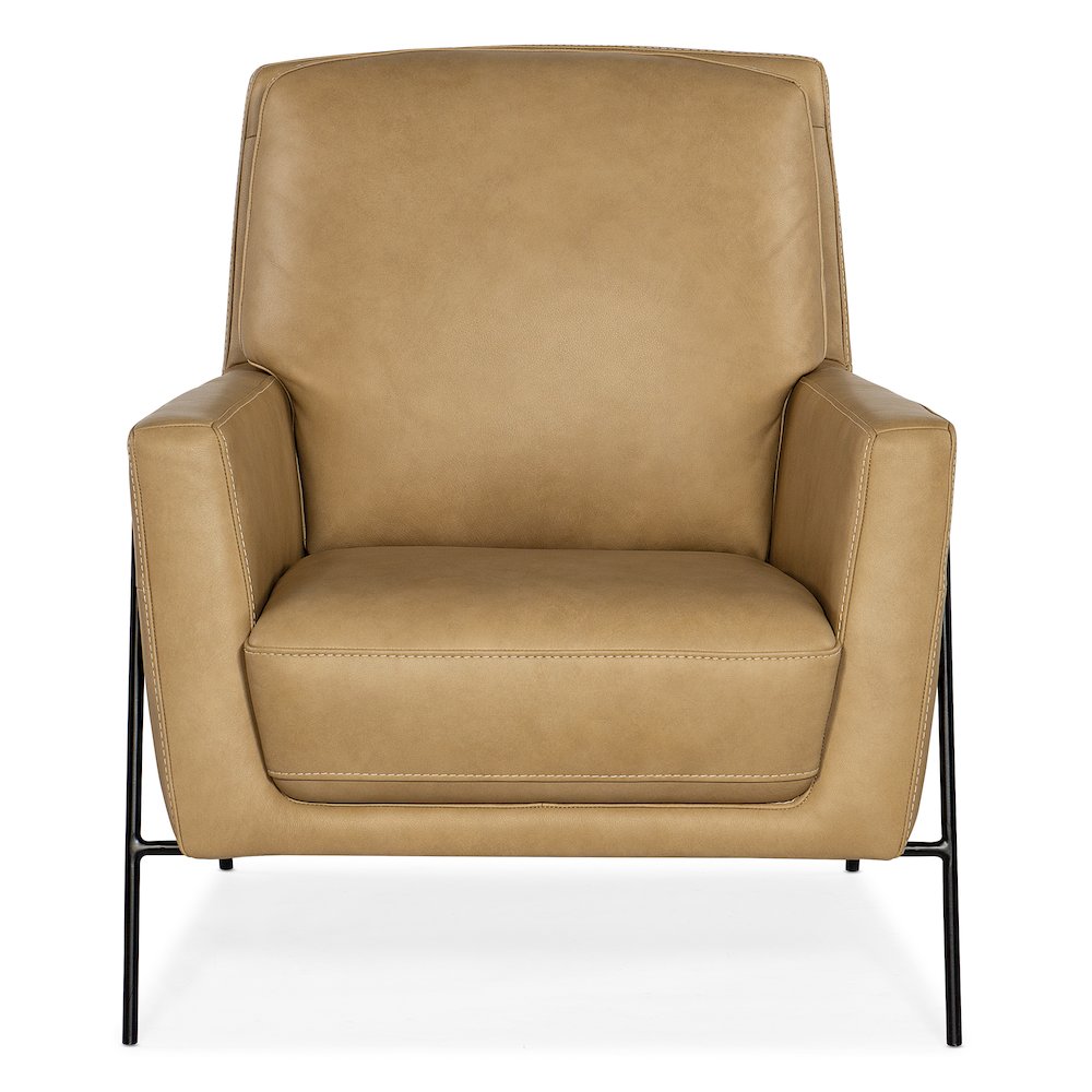 Amette Metal Frame Club Chair