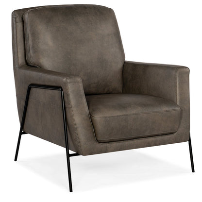 Amette Metal Frame Club Chair