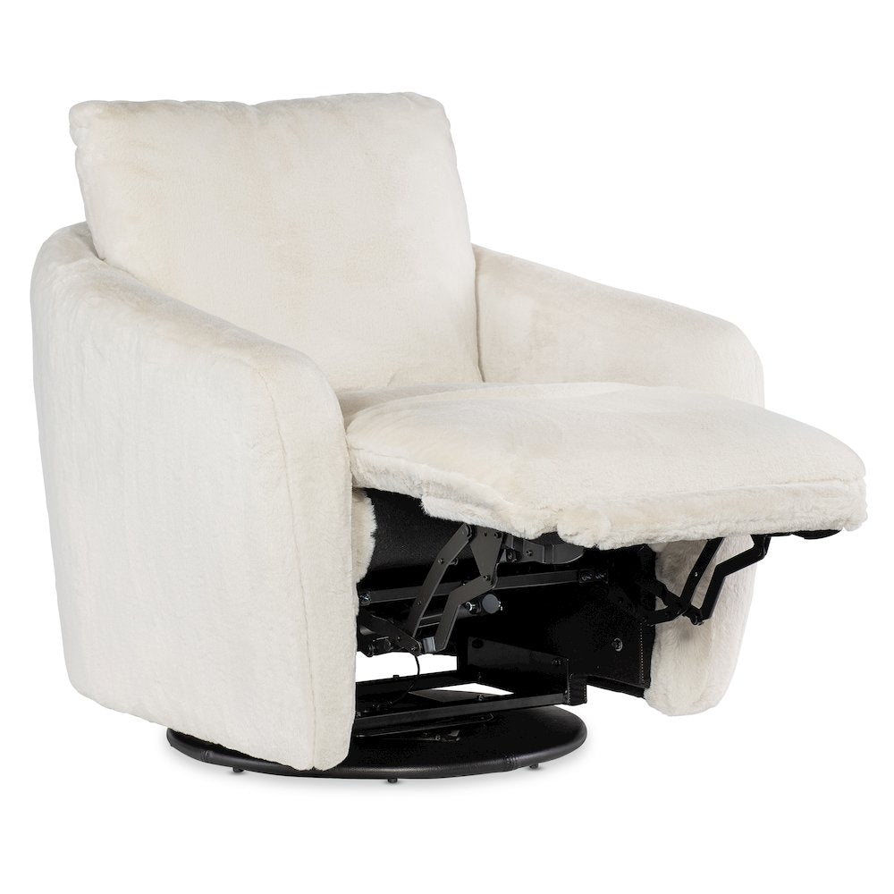 Bonnie Swivel Chair with Power Footrest
