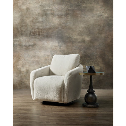 Bonnie Swivel Chair with Power Footrest