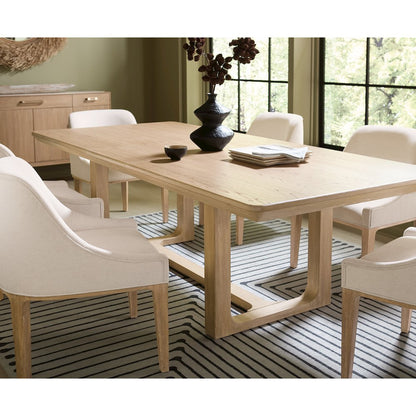 Banyon Bay Rectangle Dining Table w/ Two 20-in Leaves in Natural Wood by Hooker