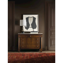 Archives Four-Drawer Chest in Dark Natural Wood Finish by Hooker Furnishings