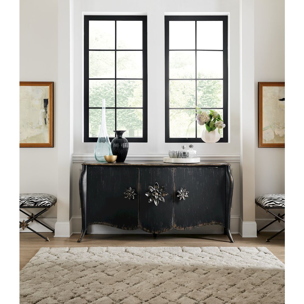 Hooker Furniture Sanctuary Bien Ame Buffet in Black