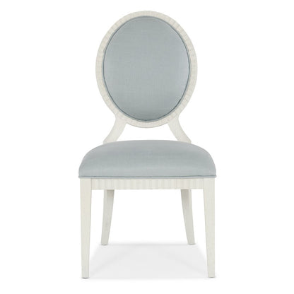 Serenity Martinique Side Chair- in White Wood by Hooker Furniture