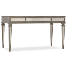 Hooker Furniture Rustic Glam Computer Desk in Light Wood