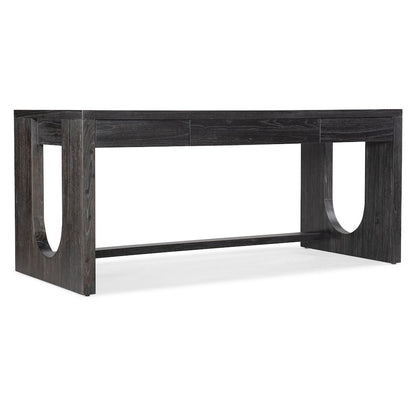 Hooker Furniture Commerce & Market Mindi Veneers Writing Desk in Black