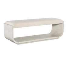 Modern Mood Fabric Seat Bed Bench in Natural by Hooker Furniture