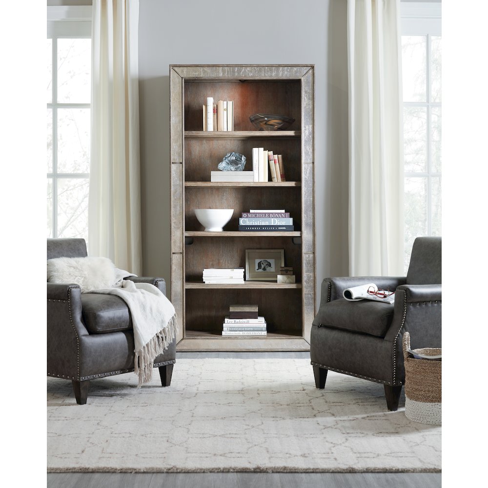 Rustic Glam Bookcase