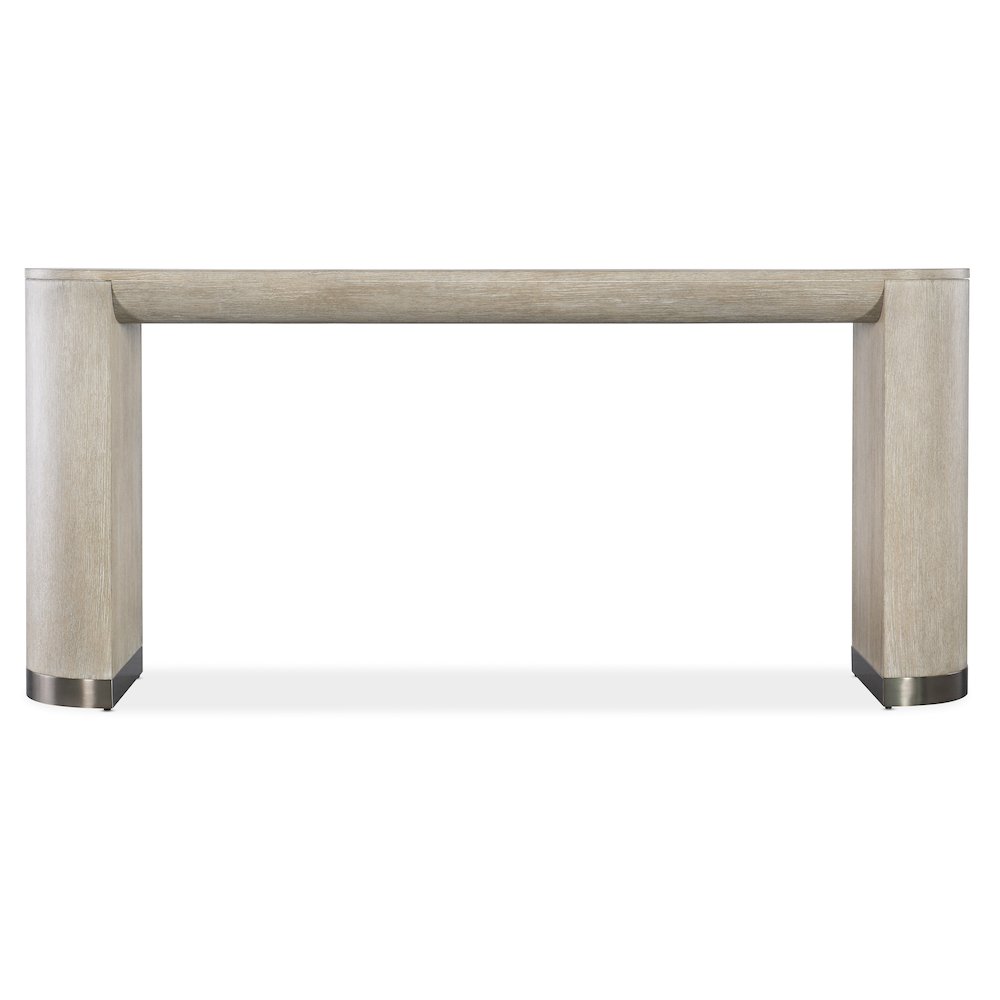 Modern Mood Wood Console Table in Natural by Hooker Furniture