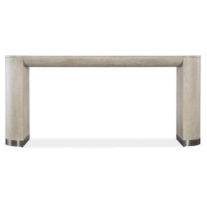 Modern Mood Wood Console Table in Natural by Hooker Furniture