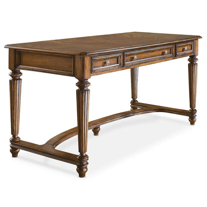 Hooker Furniture Brookhaven Leg Desk in Cherry Wood Finish