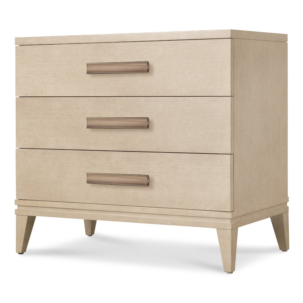 Westwood Three-Drawer Nightstand in Natural Wood Finish by Hooker Furnishings