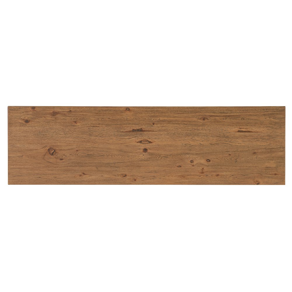 Hooker Furniture Big Sky Veneers and Solid Wood Nine Drawer Dresser in Brown