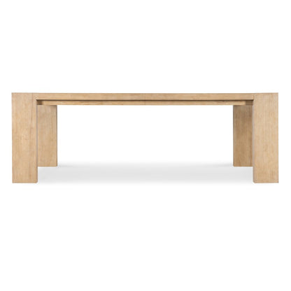 Retreat Rectangle Wood Dining Table w/ 22in leaf in Beige by Hooker Furniture