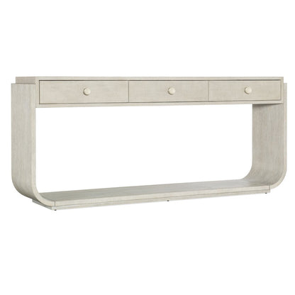 Modern Mood Wood Console Table in Natural by Hooker Furniture
